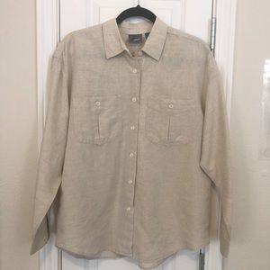 LIZ CLAIBORNE Linen Shirt